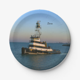 Zeus-Papierplatte Pappteller