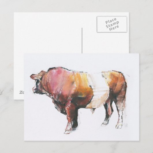 Zeus Postkarte (Vorne/Hinten)