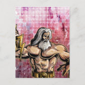 Zeus Postkarte (Vorderseite)