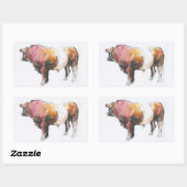 Zeus Rechteckiger Aufkleber (Blatt)