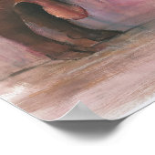 Zeus Red Belted Galloway Bull 2006 Poster (Ecke)