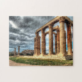 Zeus Tempel Athen. Puzzle