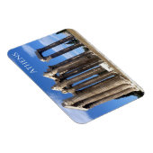 Zeus Tempel Athens Magnet (Rechte Seite)