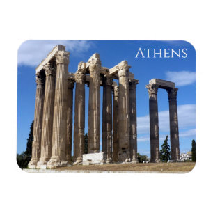 Zeus Tempel Athens Magnet