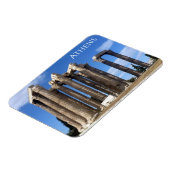 Zeus Tempel Athens Magnet (Linke Seite)