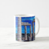 Zeus-Tempel - Nemea Kaffeetasse (VorderseiteRechts)