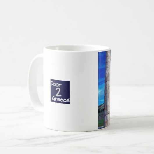 Zeus-Tempel - Nemea Kaffeetasse (Vorderseite Links)