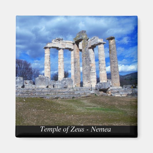 Zeus-Tempel - Nemea Magnet (Vorne)