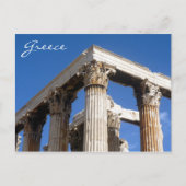 Zeus-Tempel Postkarte (Vorderseite)