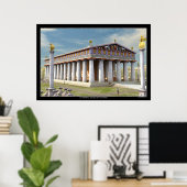 Zeus Temple at Olympia Poster (Heimbüro)