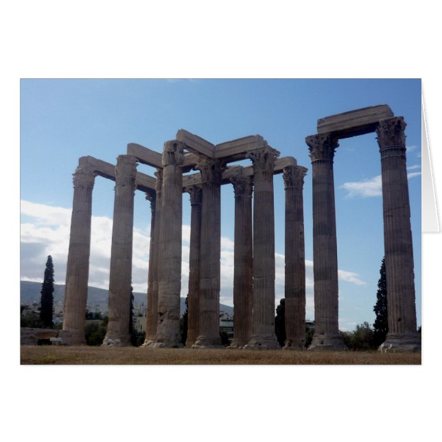 zeus temple columns (Vorderseite (Horizontal))