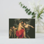 Zeus und Hera auf dem Monte Ida, 1775 Postkarte (Stehend Vorderseite)