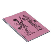 Zeus und Hera Notizblock (Rechte Seite)