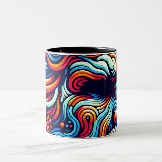 ZEUS ZWEIFARBIGE TASSE (Mittel)