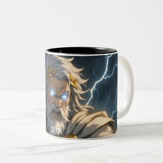ZEUS ZWEIFARBIGE TASSE (VorderseiteRechts)