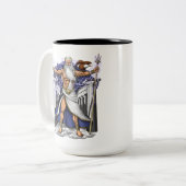 Zeus Zweifarbige Tasse (Vorderseite Links)