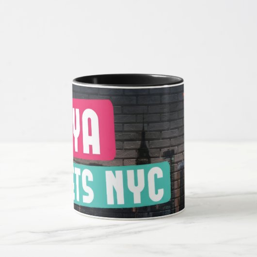 Zeya Meets NY Mug Tasse (Zentrum)