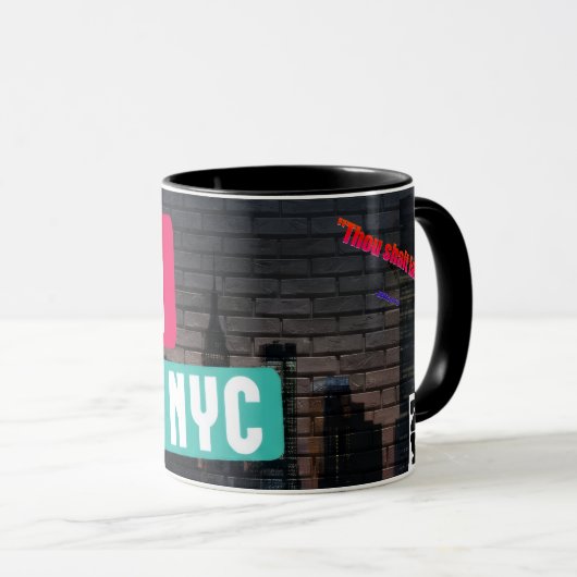 Zeya Meets NY Mug Tasse (VorderseiteRechts)