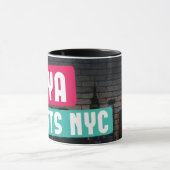 Zeya trifft NY-Tasse Tasse (Zentrum)