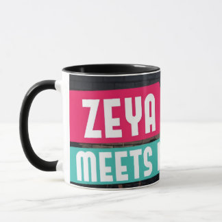 Zeya trifft NY-Tasse Tasse
