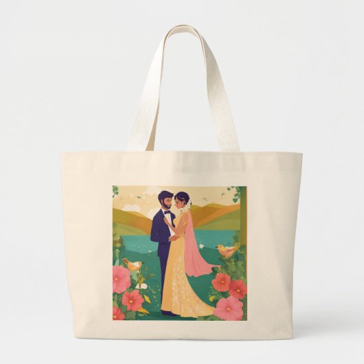 Zezzal Luxe: Handtaschen für jeden Anlass" Jumbo Stoffbeutel (Vorne)