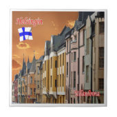 zFI009 HELSINKI, Helsingfors, Ullanlinna, Fliese (Vorderseite)