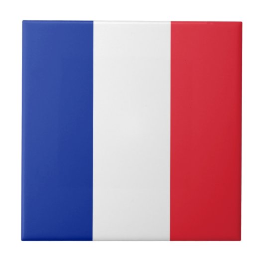 zFR001 FLAG, Frankreich, Fliese (Vorderseite)