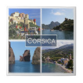 zFR005 CALVI Corse Korsika, Fliese (Vorderseite)