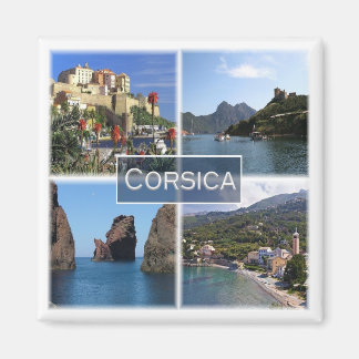 zFR005 CALVI Corse Korsika, Kühlschrank Magnet