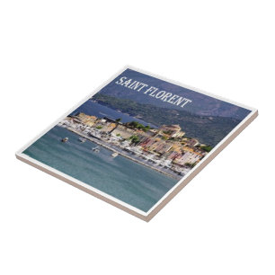 zFR009 SAINT FLORENT, Korsika Corse, Fliese