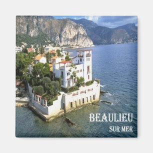 zFR0104 BEAULIEU SUR MER-BELLUOGO, Côte d'Azur, Magnet