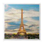 zFR016 TOUR EIFFEL, Paris, Frankreich, Fliese (Vorderseite)