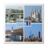 zFR019 LYON, Basilica De Fourviere, Kühlschrank Fliese (Vorderseite)