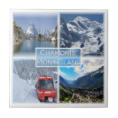 zFR021 CHAMON, Mont Blanc, Fliese (Vorderseite)