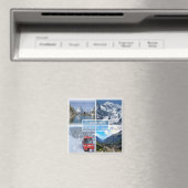 zFR021 CHAMON, Mont Blanc, Kühlschrank Magnet (In Situ (Geschirrspüler))