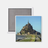 zFR027 MONT SAINT-MICHEL, Normandie, Kühlschrank Magnet (Vorderseite/Rückseite)