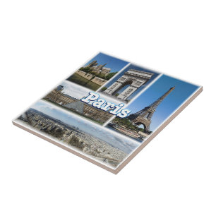 zFR032 TOUR EIFFEL und PARIS, Frankreich, Europa, Fliese