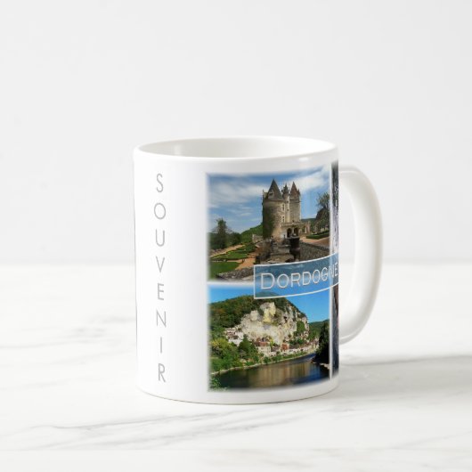 zFR033 DORDOGNE, Frankreich, Kaffeetasse (VorderseiteRechts)