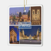 zFR034 PARIS die Hauptstadt Frankreichs, Keramikornament (Links)