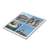 zFR035 MARSEILLES, Frankreich, Fliese (Seite)