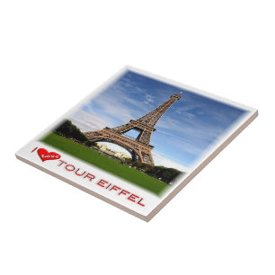 zFR041 TOUR EIFFEL, Paris, Frankreich, Fliese