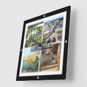 zFR042 VERSAILLES The Palace, Frankreich, Quadratische Wanduhr (Winkel)