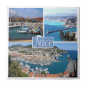 zFR044 NICE, Provence, Frankreich Fliese (Vorderseite)
