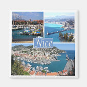 zFR044 NICE, Provence, Frankreich, Kühlschrank Magnet (Vorne)