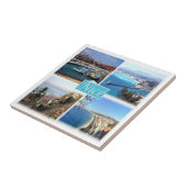 zFR045 NICE, Provence, Frankreich, Fliese (Seite)