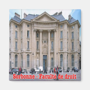 zFR048 SORBONNE Law Faculty, Paris, Kühlschrank Magnet
