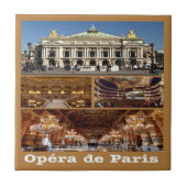 zFR053 OPERA HOUSE, Paris, Frankreich, Fliese (Vorderseite)