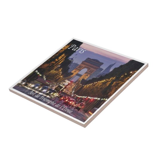 zFR064 ARC DE TRIOMPHE, Paris, Frankreich, Fliese (Seite)