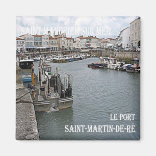 zFR071 SAINT-MARTIN-DE-RÉ LE POR, Côte d'Azur, Magnet