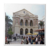 zFR077 TOULON-OPERA, Côte d'Azur, Fliese (Vorderseite)